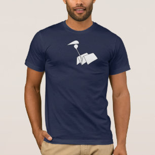 Camiseta Pavimento com Traço para uma Teia Escura