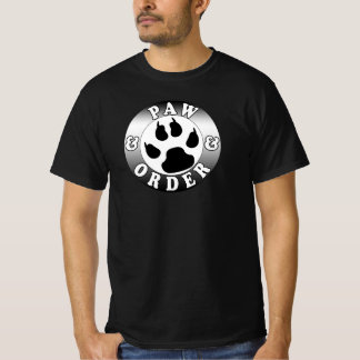 Camiseta Paw & Ordem Amante de Cachorro Divertido