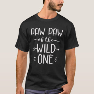 Camiseta Paw Paw Da Selvagem Um primeiro aniversario Engraç
