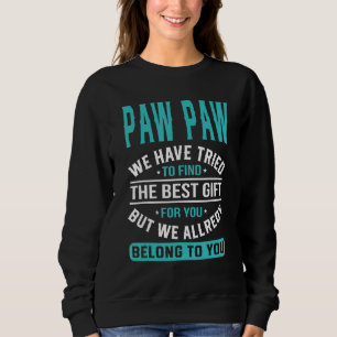 Camiseta Paw Paw que tentamos encontrar o D do Melhor Pai