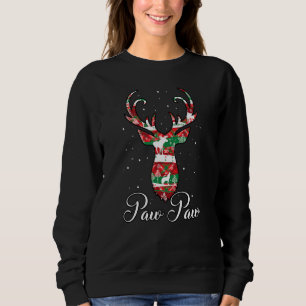 Camiseta Paw Paw Reindeer Matando Família Pajama Xmas