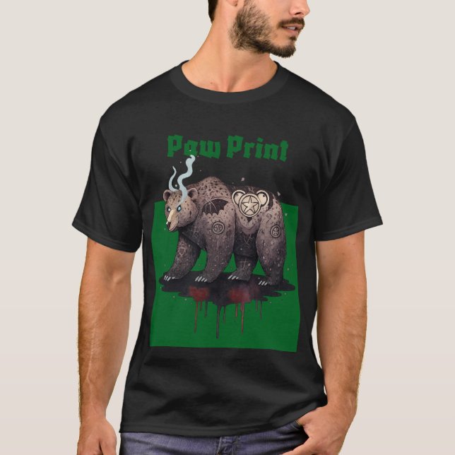 Camiseta Paw Print (Frente)