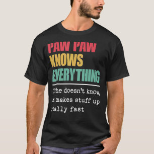 Camiseta Paw Sabe Tudo O Que Há De Mais Orgulhoso Mundo