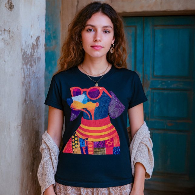 Camiseta Pawfect Dachshund Wienerdog Doxie Dogman Em Estilo (Criador carregado)