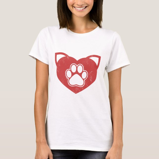 Camiseta Pawfect Love (Frente)