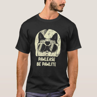 Camiseta Pawlease Ser Gato De Pawlite