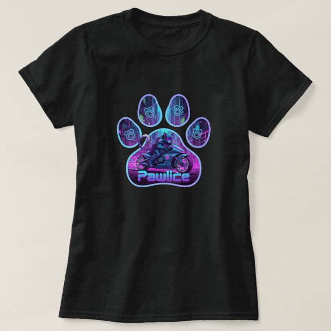 Camiseta Pawlice (Frente do Design)