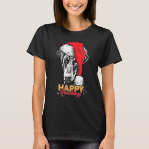 Camiseta Pawlidays Felizes do Doberman Gif de Natal