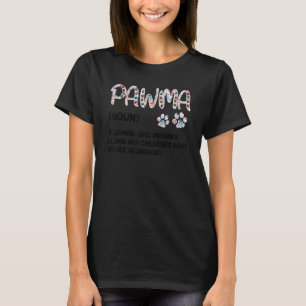 Camiseta Pawma Mãe Cachorro Pets Dono De Cachorro Para Mulh
