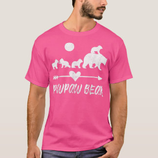Camiseta Pawpaw Bear Shirt with Four Cute Bear Cubs Gift