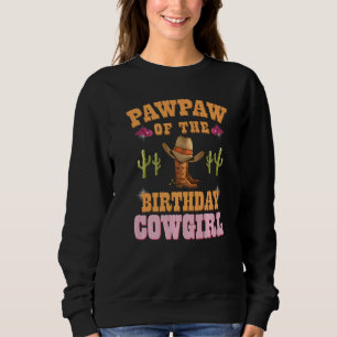 Camiseta Pawpaw Da Garota-De-Aniversário Ocidental Themed B