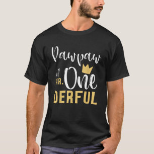 Camiseta Pawpaw do Sr. primeiro aniversario Maravilhoso Pri