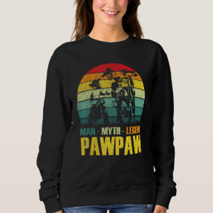 Camiseta Pawpaw O Homem O Mito A Lenda Engraçados Pais D