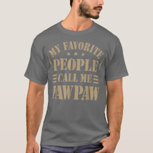 Camiseta PawPaw Ts dos netos para PawPaw Men F