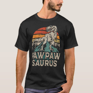 Camiseta Pawpawsaurus Dinosaur Avô Pawpaw Surus Pai