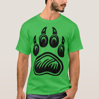 Camiseta Pawprint do Urso