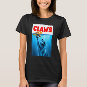 Camiseta Paws Garra Panda Para Homens Mulheres Rapariga Rac