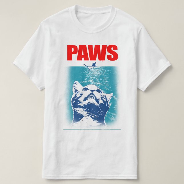 Camiseta PAWS T (Frente do Design)