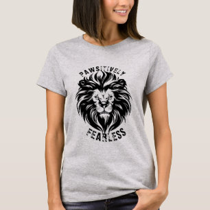 Camiseta Pawsitivamente sem medo