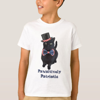 Camiseta Pawsitively patriótico
