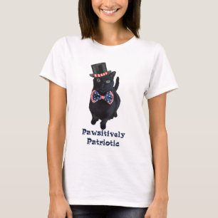 Camiseta Pawsitively patriótico