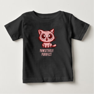 Camiseta Pawsitively Purfect, linda Ganga Kitten