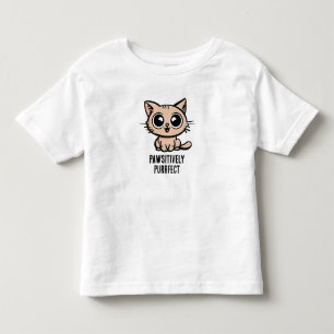 Camiseta Pawsitively Purfect, linda Ganga Kitten