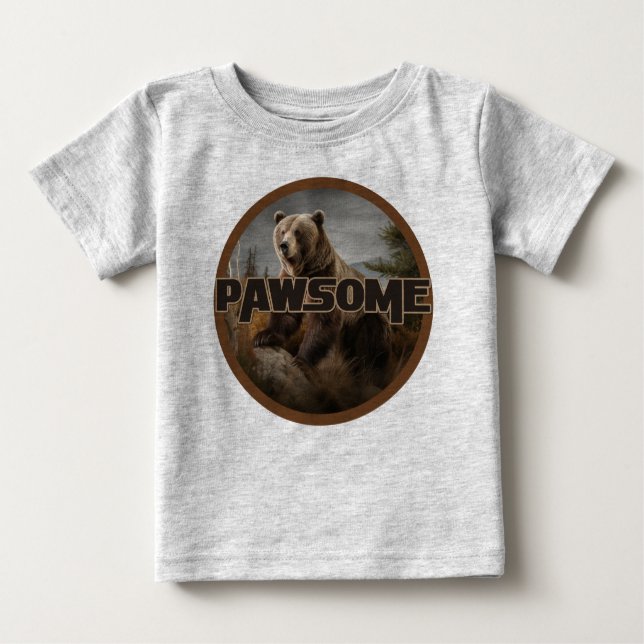 Camiseta Pawsome (Frente)