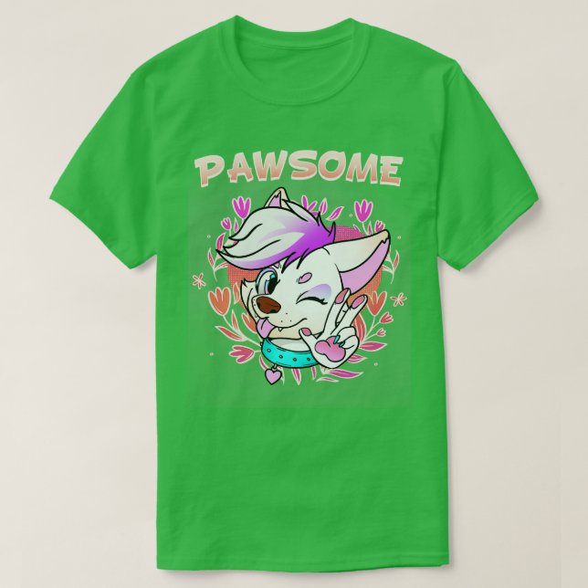 Camiseta Pawsome I Fandom Cospaly 7 (Frente do Design)