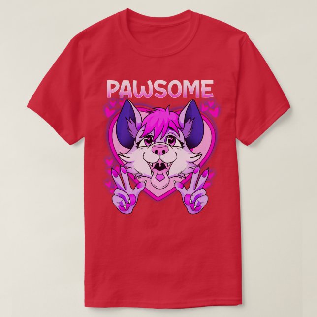 Camiseta Pawsome I Fandom Cospaly 8 (Frente do Design)
