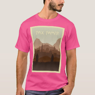 Camiseta Pax Pamir - Jogos Conselhos - Poster de viagens mi