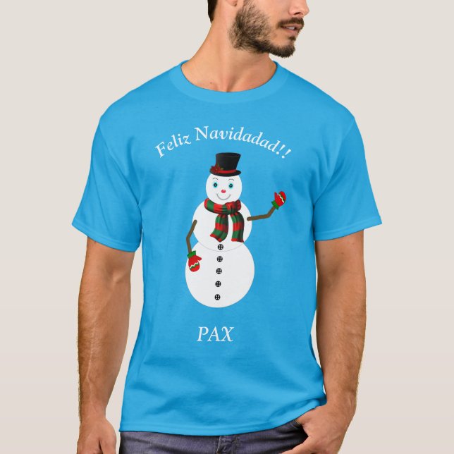 Camiseta PAX the snowman (Frente)