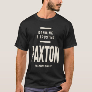 Camiseta Paxton Genuine & Trusted - Nome do Paxton