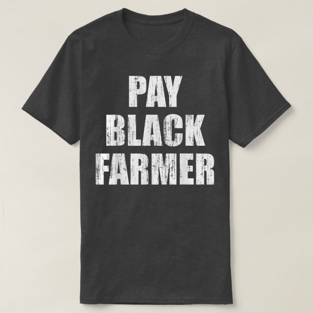 Camiseta Pay black farmer  (Frente do Design)