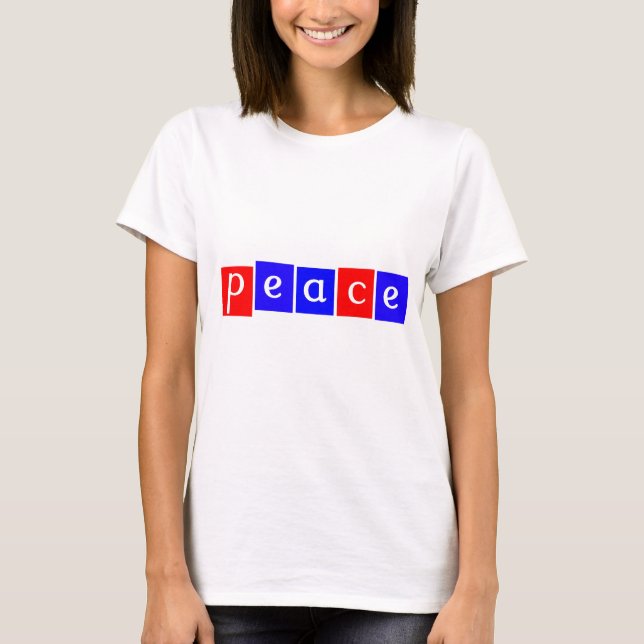 Camiseta paz (Frente)