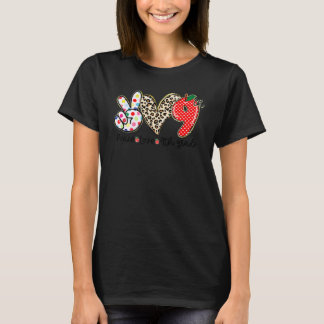 Camiseta Paz Amor Alunos da 9ª Série Professor Volta às 