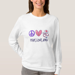 Camiseta Paz Amor APRN