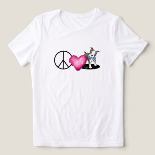 Camiseta Paz Amor Bostons