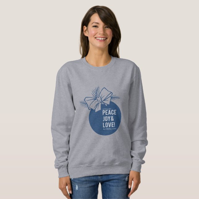 Camiseta Paz, Amor e Alegria (Frente Completa)