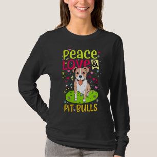 Camiseta Paz, Amor E Burros Coloridos