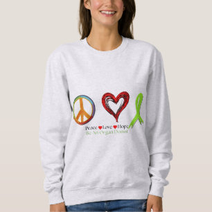 Camiseta Paz Amor e Esperança Doação de Órgãos Salva Vidas