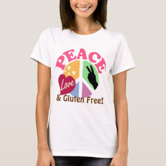 Camiseta Paz, amor e liberdade