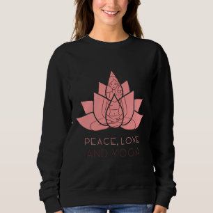 Camiseta Paz Amor E Yoga Yoga Asana Namaste Yoga Life B