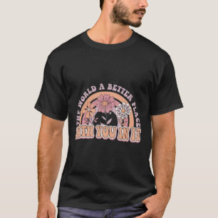 Camiseta Paz Amor Esperança Conscientização da Saúde Mental