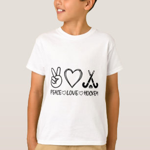 Camiseta Paz Amor Hóquei