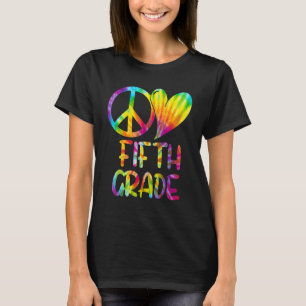 Camiseta Paz Amor Quinto Ano 5