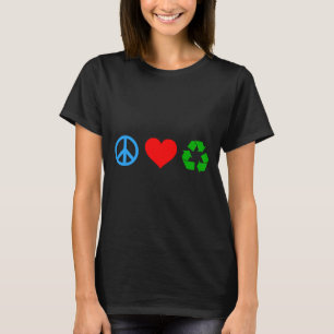 Camiseta Paz Amor Recicle_1