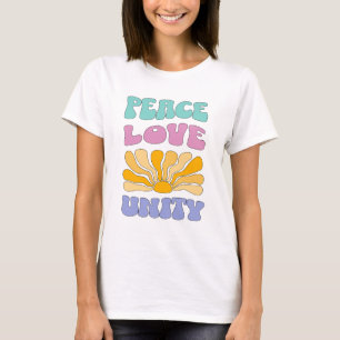 Camiseta Paz Amor Unidade