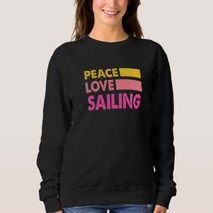 Camiseta Paz Amor Vela Velho Marinheiro Capitão Comandante