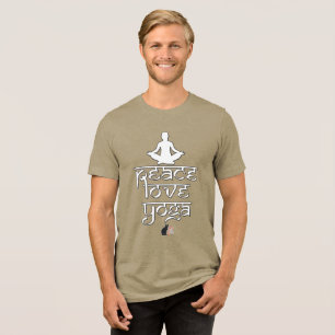 Camiseta Paz Amor Yoga